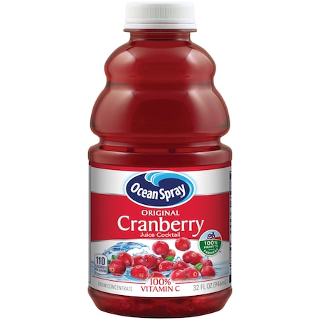 Ocean Spray Ocean Spray Cranberry Juice Cocktail 32 oz., PK12 21015
